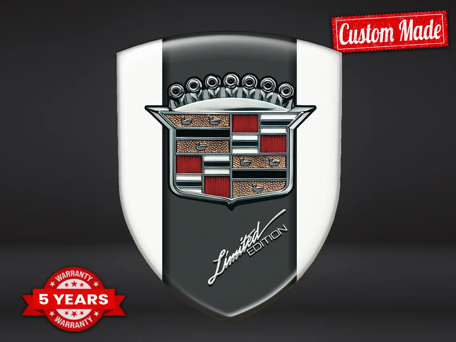 Cadillac Pegatinas Permanentes Pro Máximo Resistente Diseño  ST